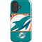 NFL Miami Dolphins Zone Block iPhone 16 Magsafe Impact Case