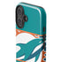 NFL Miami Dolphins Zone Block iPhone 16 Plus Impact Case