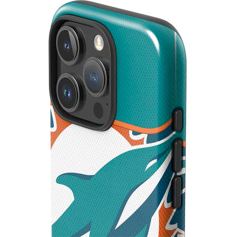 NFL Miami Dolphins Zone Block iPhone 16 Pro Max Impact Case