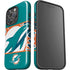 NFL Miami Dolphins Zone Block iPhone 16 Pro Max Impact Case