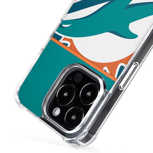 NFL Miami Dolphins Zone Block iPhone 16 Pro Max MagSafe Case