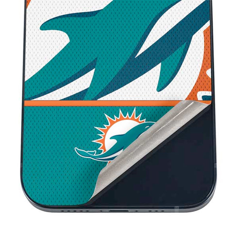 NFL Miami Dolphins Zone Block iPhone 16 Skin