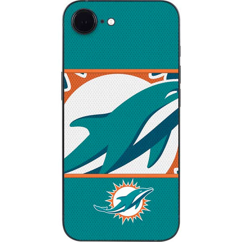 NFL Miami Dolphins Zone Block iPhone 16e Skin
