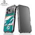 NFL Miami Dolphins Zone Block iPhone 18 Pro Clear Case