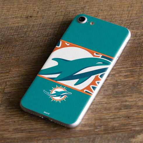 NFL Miami Dolphins Zone Block iPhone 8 Skin