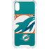 NFL Miami Dolphins Zone Block iPhone XS Clear Case