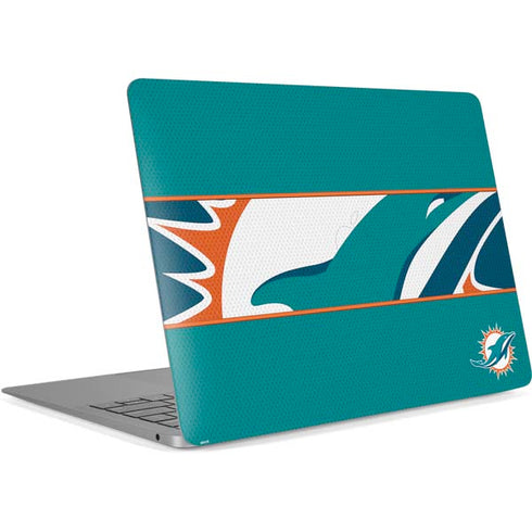 NFL Miami Dolphins Zone Block Apple MacBook Air Skin