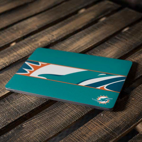 NFL Miami Dolphins Zone Block Apple MacBook Air Skin