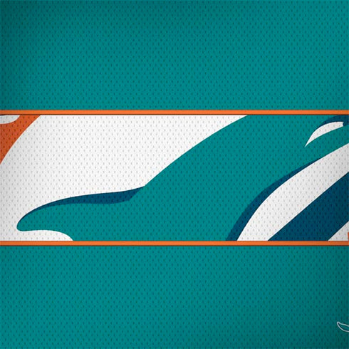 NFL Miami Dolphins Zone Block MacBook Skins