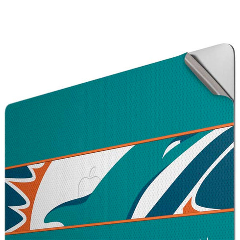 NFL Miami Dolphins Zone Block Apple MacBook Pro 16-inch Skin
