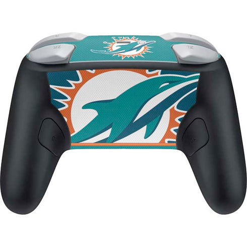 NFL Miami Dolphins Zone Block Nintendo Switch 2 (2025) Pro Controller Skin