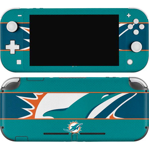 NFL Miami Dolphins Zone Block Nintendo Skins
