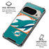 NFL Miami Dolphins Zone Block Pixel 9/9 Pro Clear Case