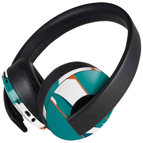 NFL Miami Dolphins Zone Block PlayStation 4 Gold Wireless Headset Skin
