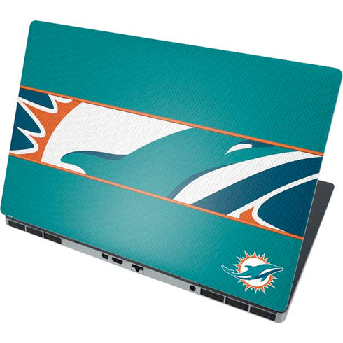NFL Miami Dolphins Zone Block Dell Precision Skin