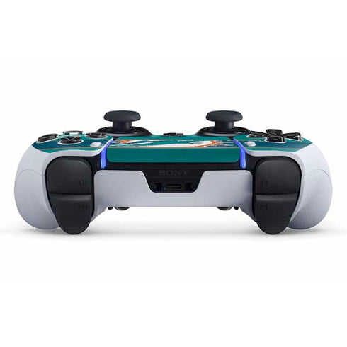 NFL Miami Dolphins Zone Block PS5 DualSense Edge Pro Controller Skin