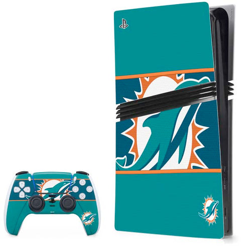 NFL Miami Dolphins Zone Block PlayStation PS5 Skins