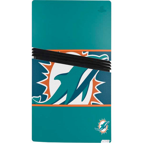 NFL Miami Dolphins Zone Block PS5 Pro Bundle Skin