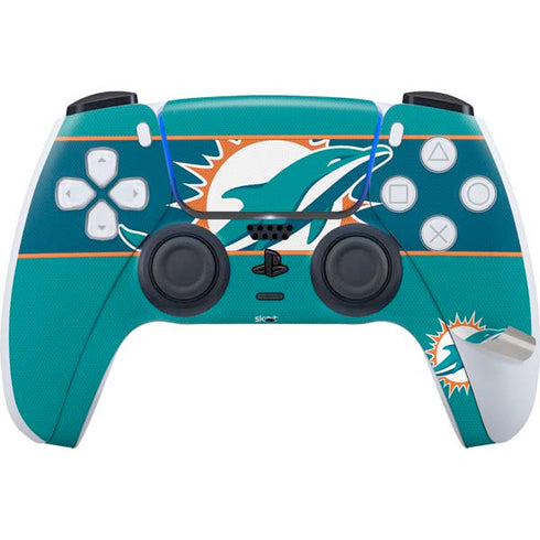 NFL Miami Dolphins Zone Block PS5 Pro Bundle Skin