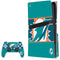 NFL Miami Dolphins Zone Block PS5 Pro Disk Bundle Skin