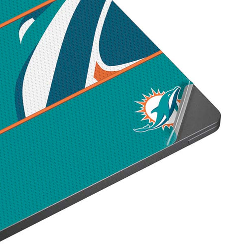 NFL Miami Dolphins Zone Block Surface Laptop 7 13.8in Skin