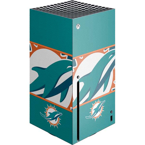 NFL Miami Dolphins Zone Block Xbox Series X Skins