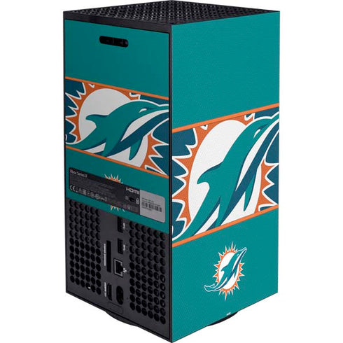 NFL Miami Dolphins Zone Block XBox Series X Digital Edition Bundle Skin