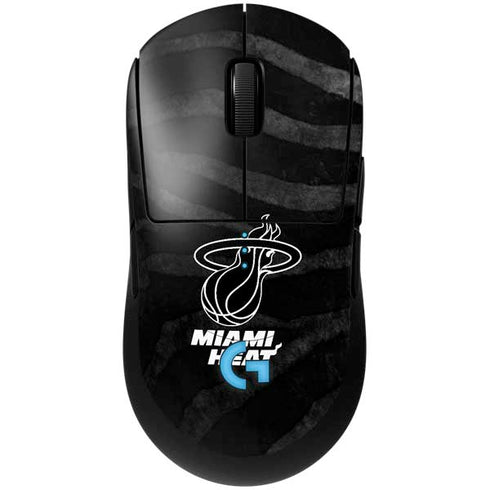 NBA Miami Heat Black Animal Print G Pro Wireless Gaming Mouse Skin