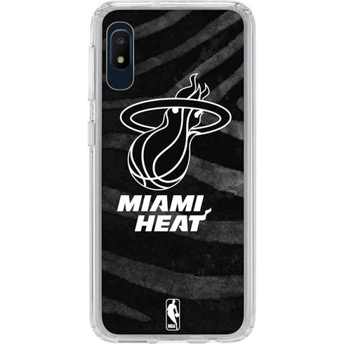 NBA Miami Heat Black Animal Print Galaxy Cases