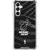 NBA Miami Heat Black Animal Print Galaxy A16 5G Clear Case
