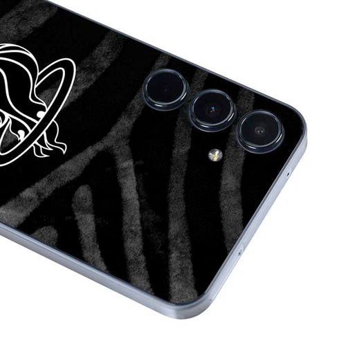 NBA Miami Heat Black Animal Print Galaxy A35 5G Skin