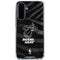 NBA Miami Heat Black Animal Print Galaxy A36 5G Clear Case