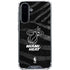 NBA Miami Heat Black Animal Print Galaxy A36 5G Clear Case