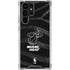 NBA Miami Heat Black Animal Print Galaxy S23 Ultra Clear Case