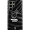 NBA Miami Heat Black Animal Print Galaxy S23 Ultra Pro Case