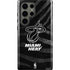 NBA Miami Heat Black Animal Print Galaxy S23 Ultra Pro Case