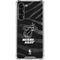 NBA Miami Heat Black Animal Print Galaxy S24 FE Clear Case