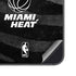 NBA Miami Heat Black Animal Print Galaxy S25 Plus Skin