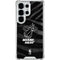 NBA Miami Heat Black Animal Print Galaxy S25 Ultra Clear Case