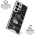NBA Miami Heat Black Animal Print Galaxy S25 Ultra Clear Case