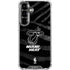 NBA Miami Heat Black Animal Print Galaxy S26 Clear Case