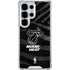 NBA Miami Heat Black Animal Print Galaxy S26 Ultra Clear Case