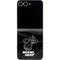 NBA Miami Heat Black Animal Print Galaxy Z Flip6 Skin