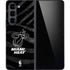 NBA Miami Heat Black Animal Print Galaxy Z Fold5 5G Skin