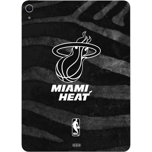 NBA Miami Heat Black Animal Print Apple iPad Air Skin