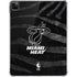 NBA Miami Heat Black Animal Print iPad Pro 11in (2024) Clear Case