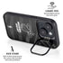 NBA Miami Heat Black Animal Print iPhone 14 Plus Kickstand Case