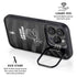 NBA Miami Heat Black Animal Print iPhone 14 Pro Kickstand Case