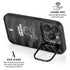 NBA Miami Heat Black Animal Print iPhone 14 Pro Max Kickstand Case