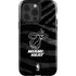 NBA Miami Heat Black Animal Print iPhone 15 Pro Impact Case